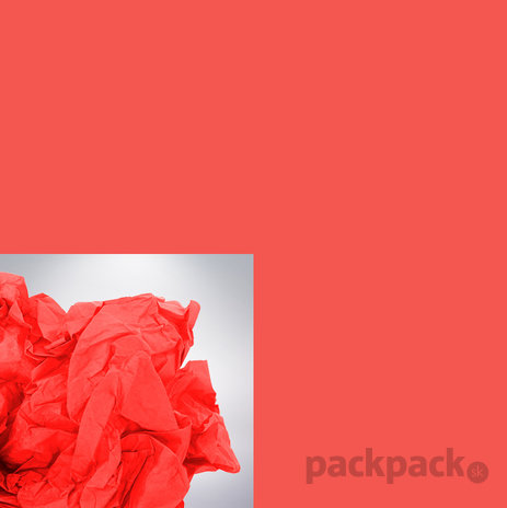 Farebný hodvábny papier 500x700 - ruzovo-cervena