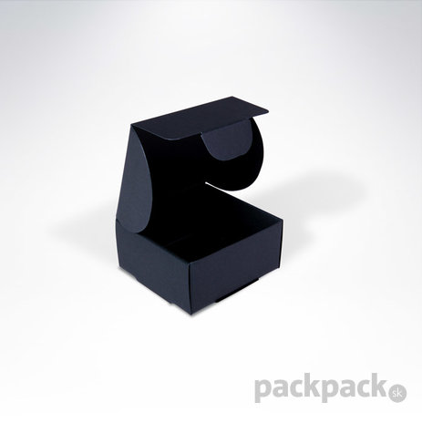 Malá krabička 60x60x30 mm - mikro-krabicka-cierna