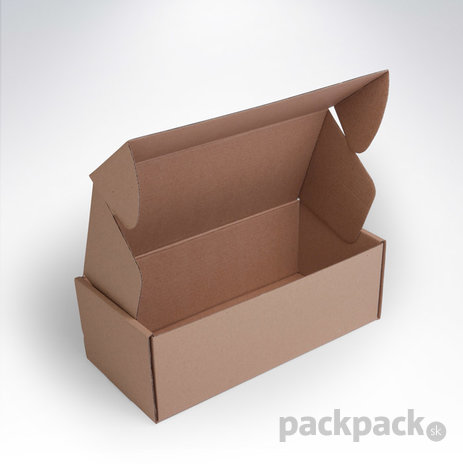 Kartónová krabička 230x110x80 - eshop-obal-hnedy