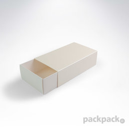  Krabička na makarónky Glamour Cream 160x90x45