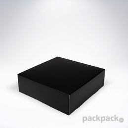 Krabička 209x208x65 Čierna