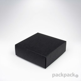 Krabička 120x120x40 Čierna
